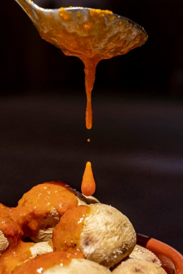 Papas arrugadas con mojo